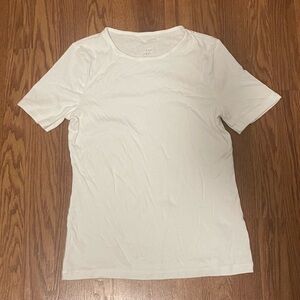 a new day White Short Sleeve Crewneck Tee